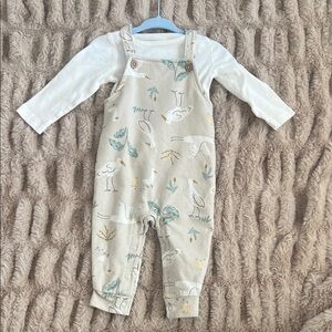 New! Carter’s 9month Overall Onesie with Undershirt